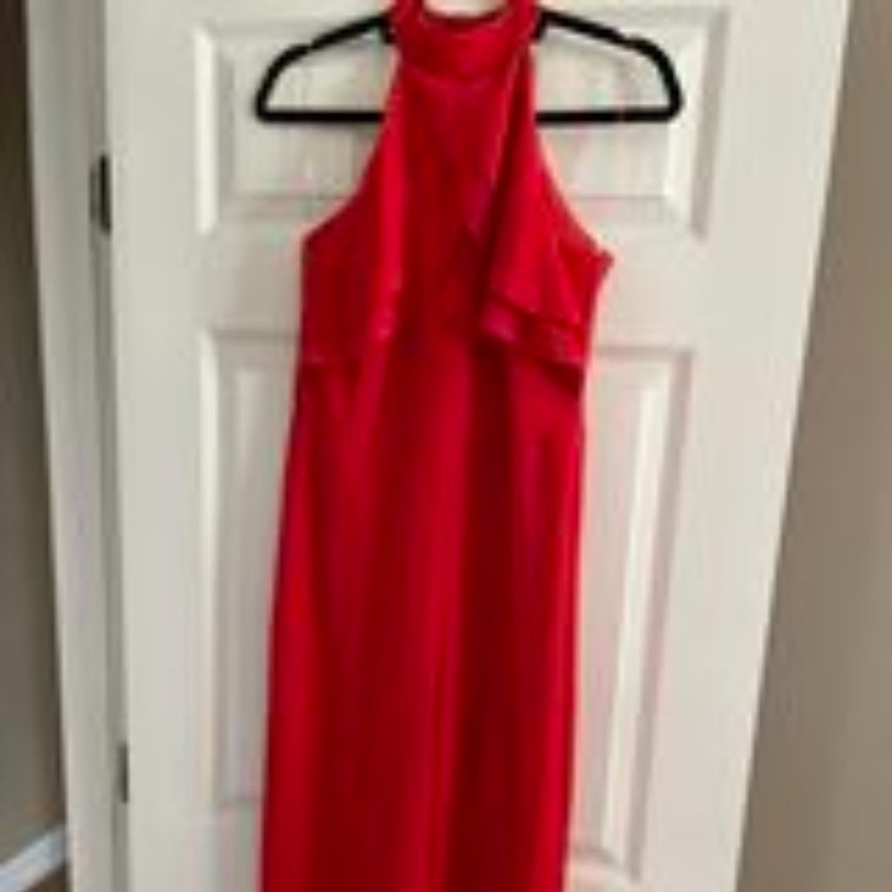 RED JUMPSUITE